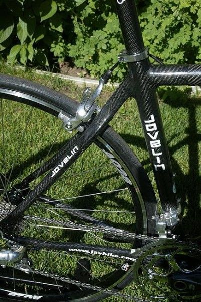 The Grigio stays - and a nice touch, a polished seat clamp.