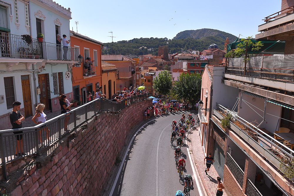 Scenery along the route of stage 6 at the Vuelta