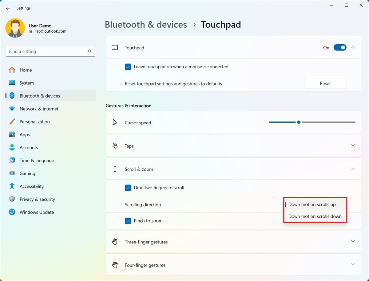 How to customize Touchpad settings on Windows 11 | Windows Central