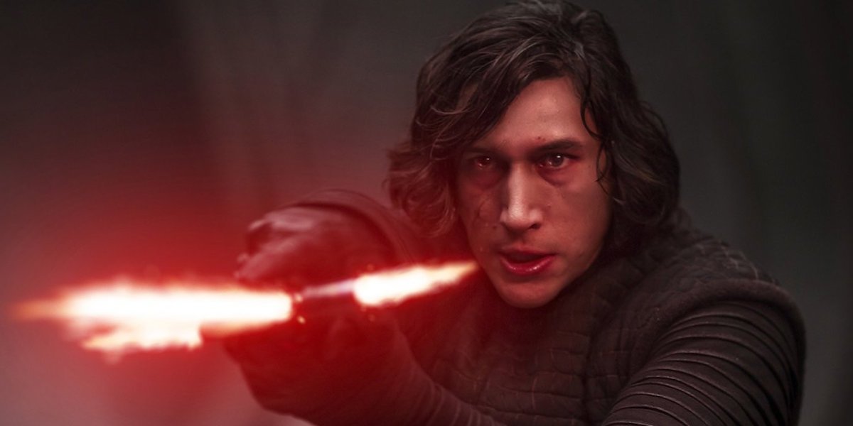 Adam Driver as Kylo Ren