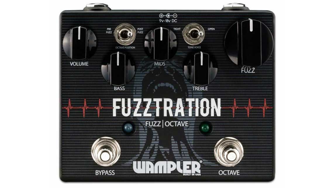 Wampler unleashes “in-your-face, do-it-all” Fuzztration octave fuzz ...