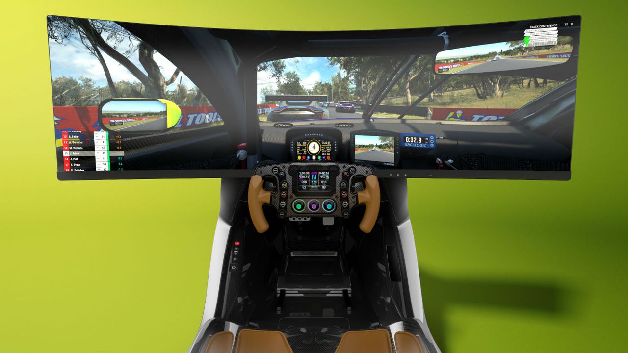 AMR-C01 Aston Martin racing simulator 