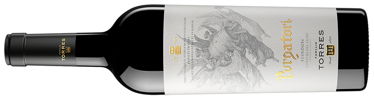 A bottle of Torres Purgatori 2020