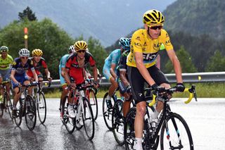 Chris Froome on stage 9 of the 2016 Tour de France