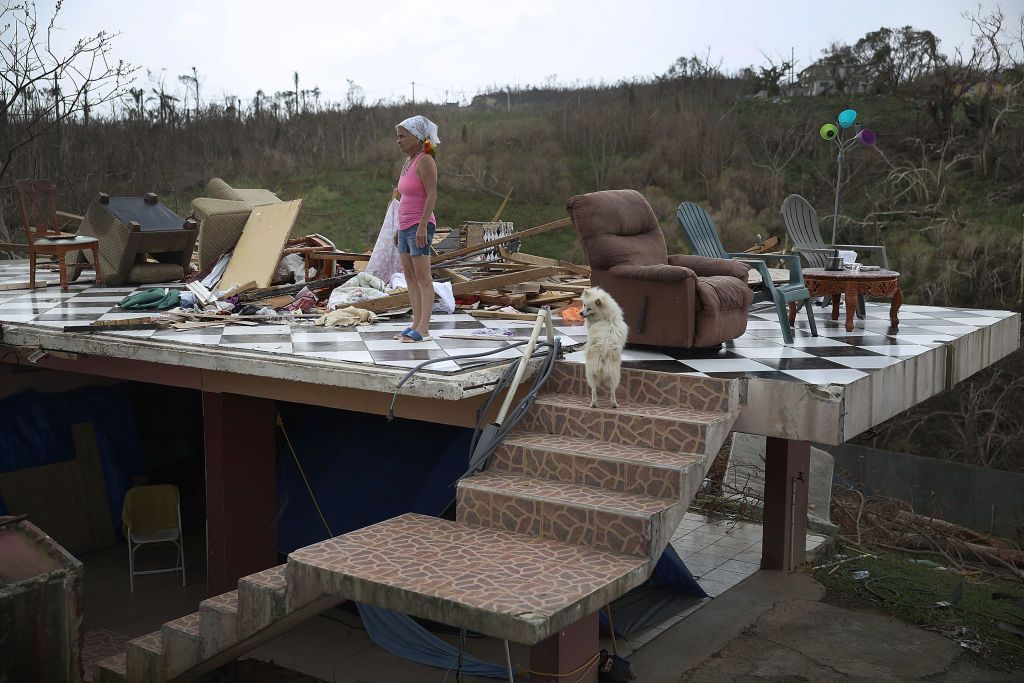 Puerto Rico after hurricane Maria.