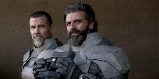 Josh Brolin and Oscar Isaac in Dune