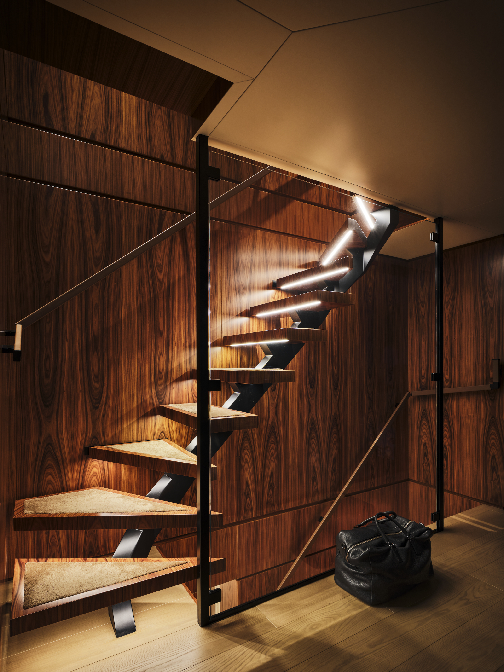 luxury yacht interior