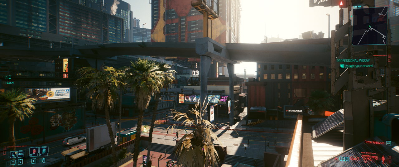 Cyberpunk 2077 with FSR 2.0
