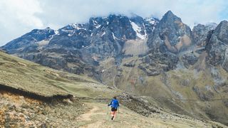 Jenny Tough Run Bolivian Andes