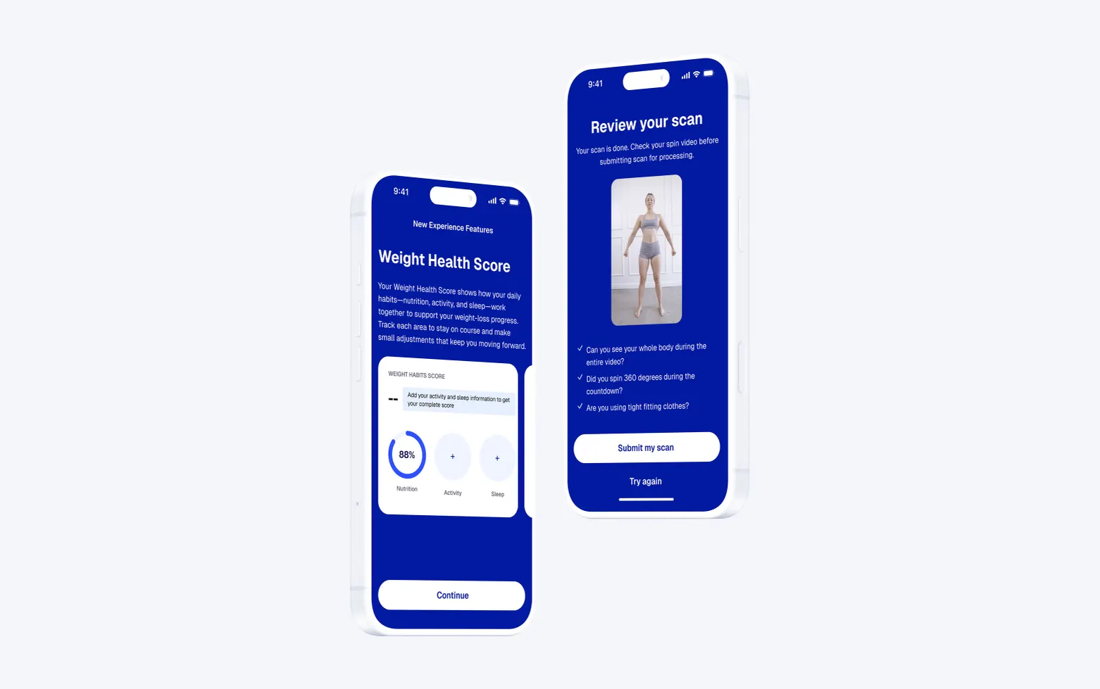 Weight Watchers new brand on mobile