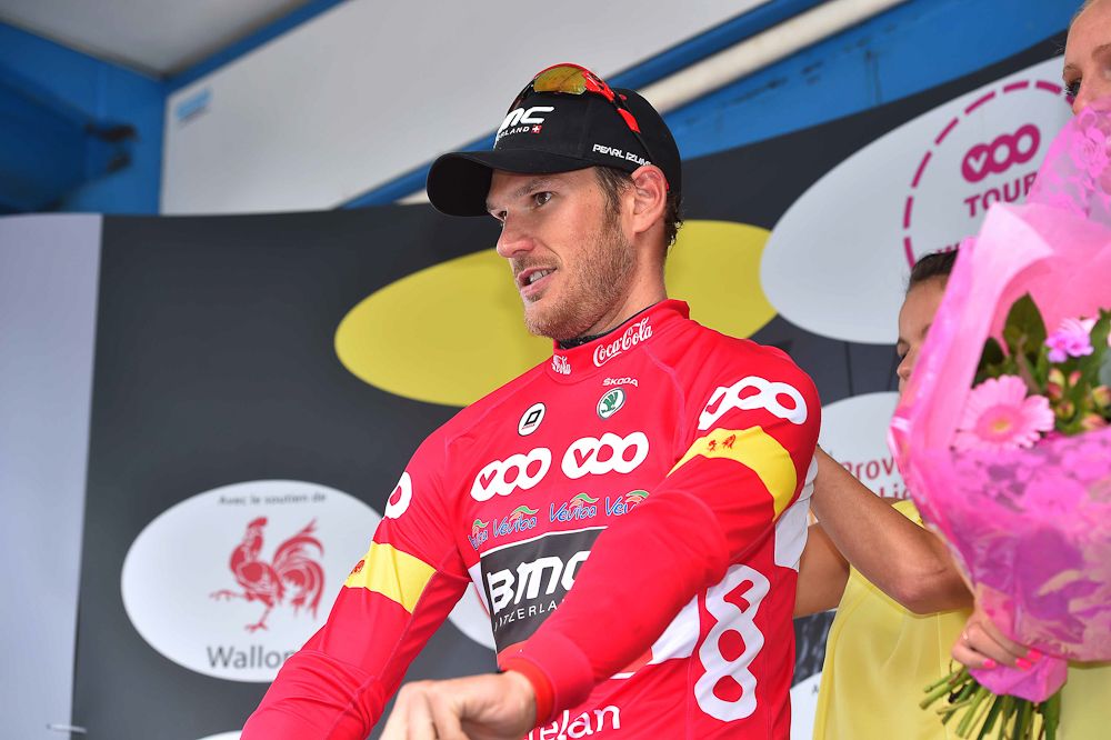 Jempy Drucker in the points jersey
