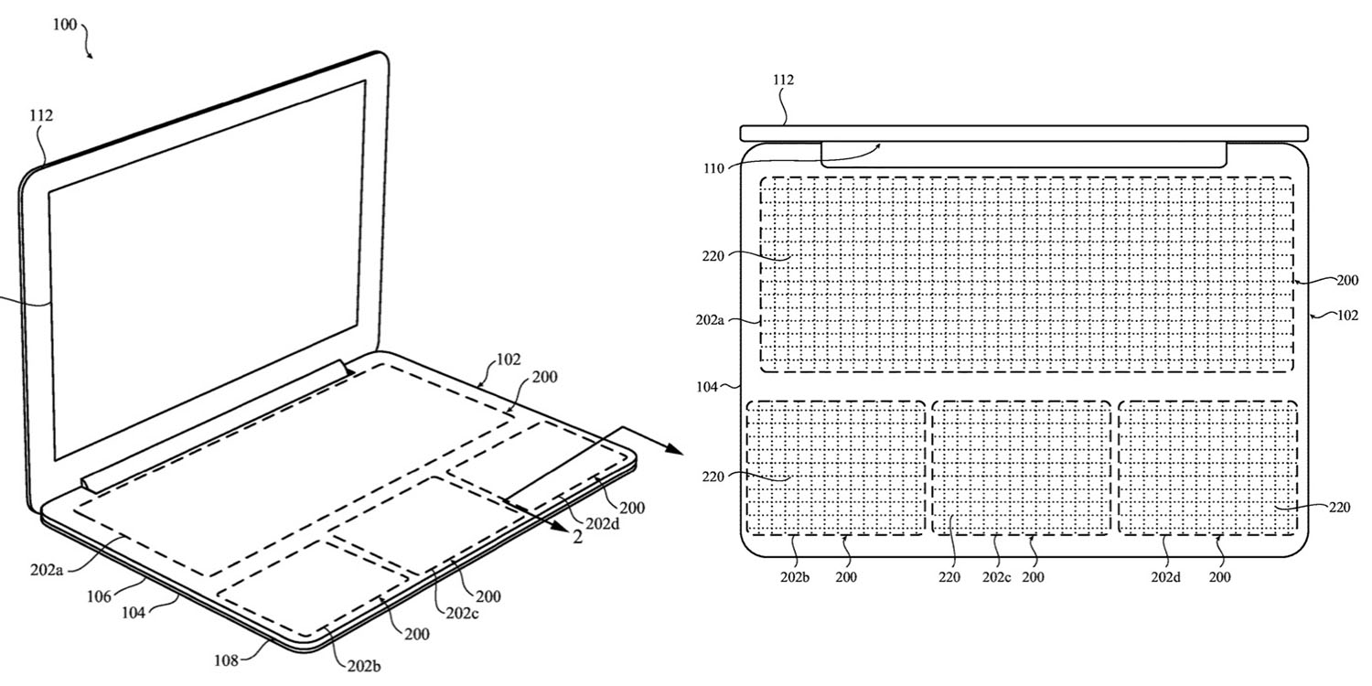 Apple keyboard patent