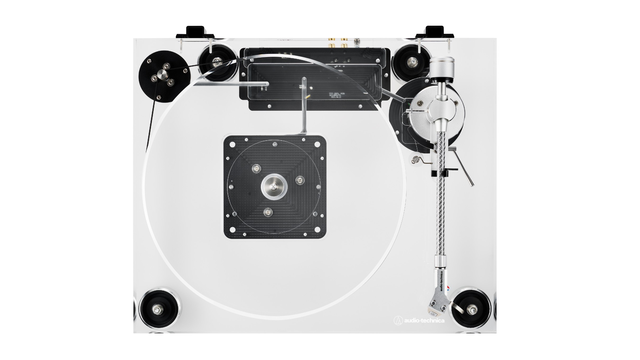 Audio-Technica AT-LPA2 transparent turntable