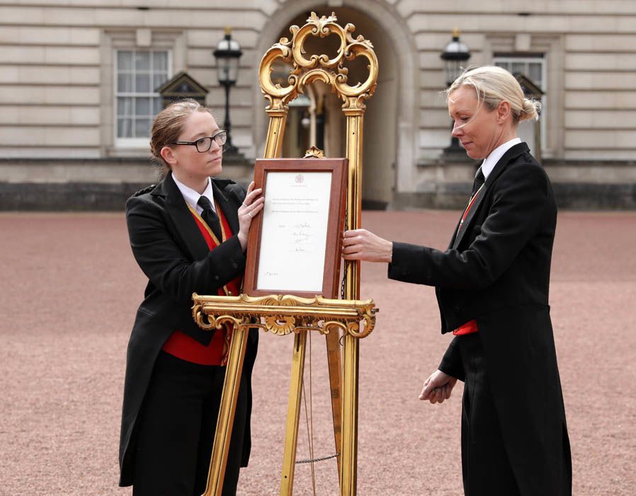 Royal baby announcement