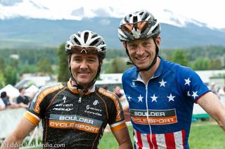 Pete Webber and Brandon Dwight at the Firecracker 50