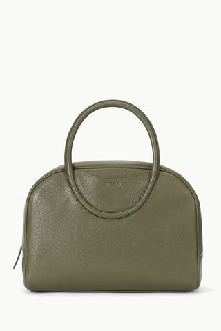 Staud Maude Bowler Bag in Avocado