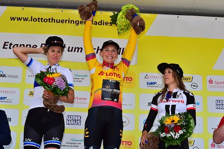 Lisa Brennauer (Wiggle High5) wins Lotto Thuringen Ladies Tour