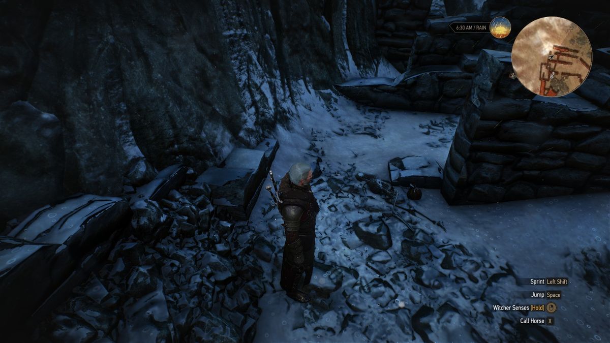 The Witcher 3 ursine silver sword