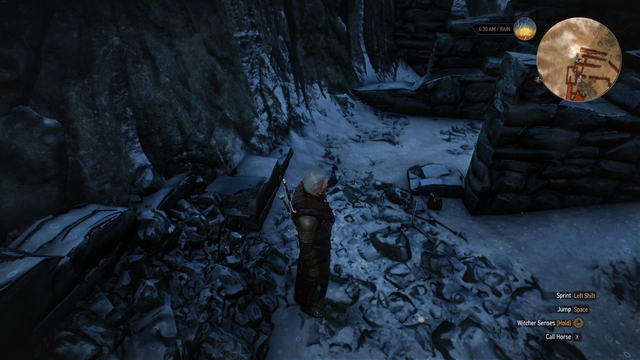 The Witcher 3 ursine silver sword