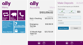 Ally Bank Screenshot