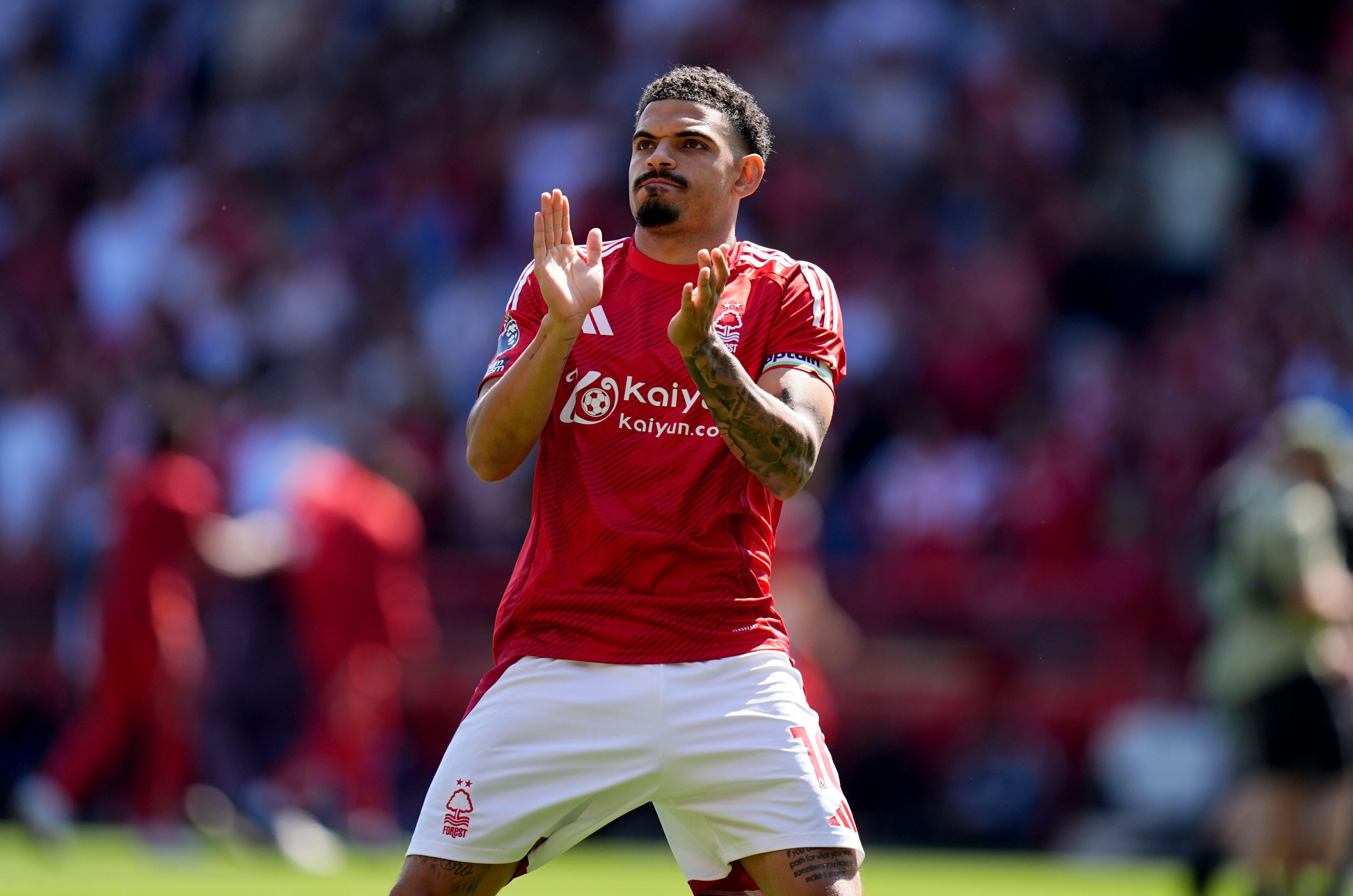 Nottingham Forest midfielder Morgan Gibbs-White, May 2025