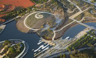 Australian garden at Royal Botanic Gardens Cranbourne