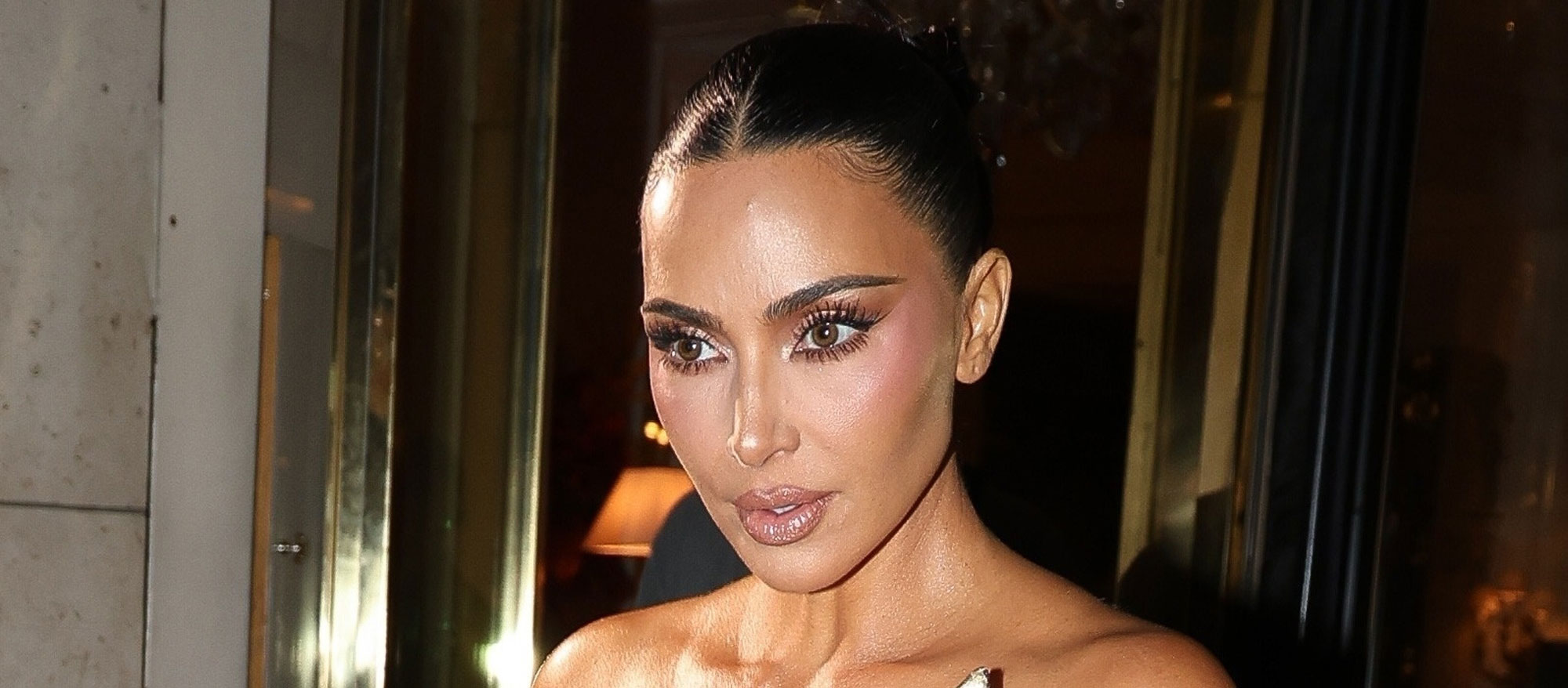 Here's Why Kim Kardashian's 45th B-Day Dress Is So Historic | Who What Wear
