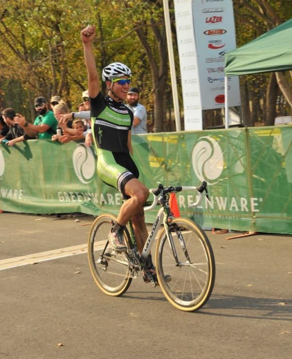Jeremy Powers (Cannondale p/b CyclocrossWorld) wins in Kentucky.