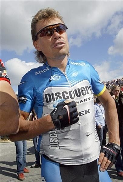 Discovery Channel's newest assistant manager Viatcheslav Ekimov