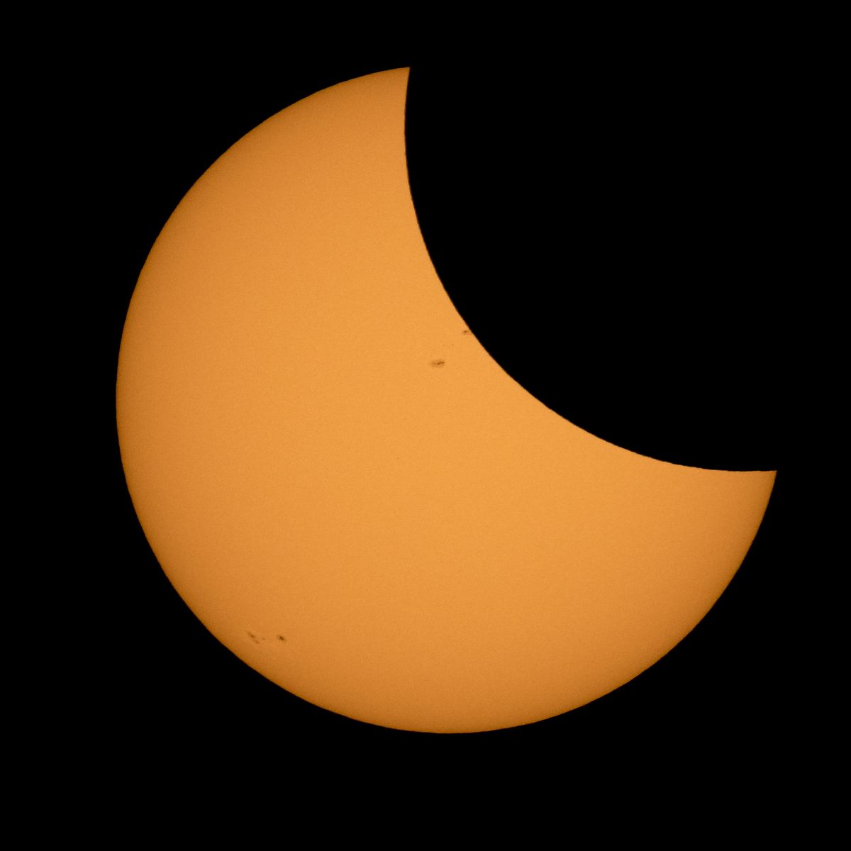 Partial Solar Eclipse Occurs Thursday at the Bottom of the World Space