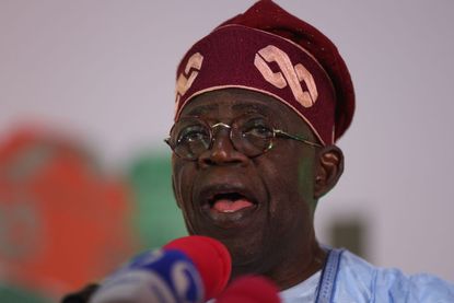 Nigerian president-elect Bola Tinubu