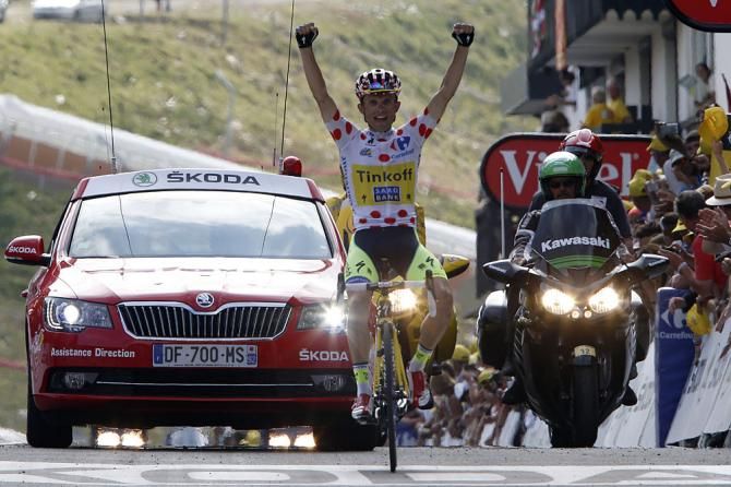 Rafal Majka wins the stage