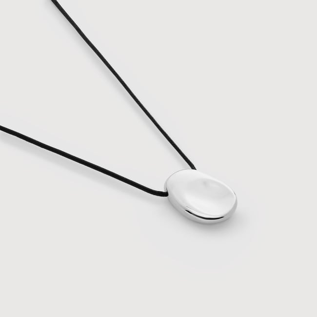 Sterling Silver Aria Cord Necklace