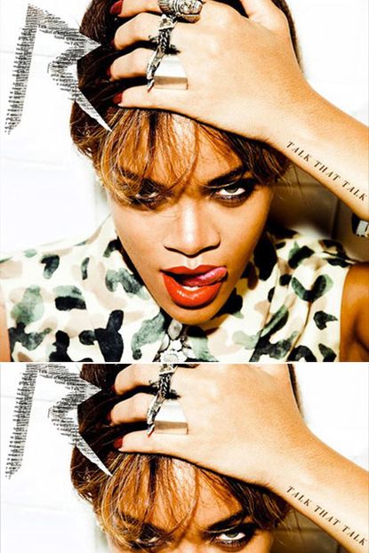 Rihanna - FIRST LOOK: Rihanna Talk That Talk album cover revealed! - Rihanna Talk That Talk - Talk That Talk - Rihanna Album Artwork - Marie Claire - Marie Claire UK