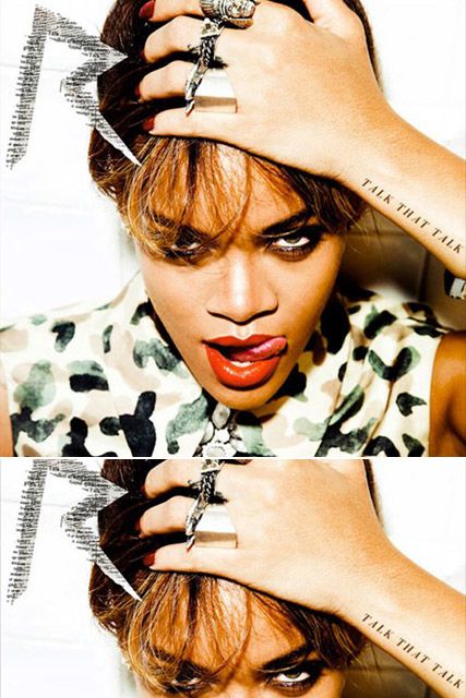 Rihanna - FIRST LOOK: Rihanna Talk That Talk album cover revealed! - Rihanna Talk That Talk - Talk That Talk - Rihanna Album Artwork - Marie Claire - Marie Claire UK