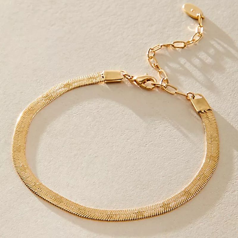 gold anklet