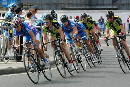 Russia and Nutrixxion Sparkasse riding on the front.