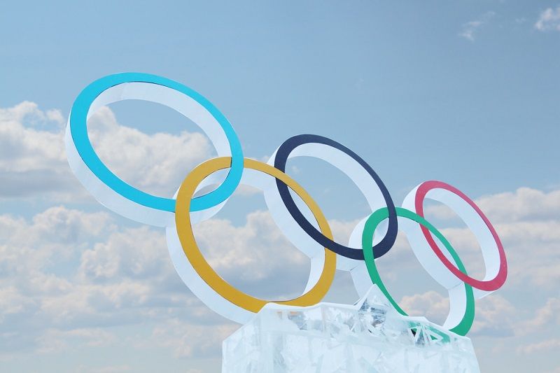 A symbol of the Olympic Games, created for the 2014 Winter Olympics in Sochi.