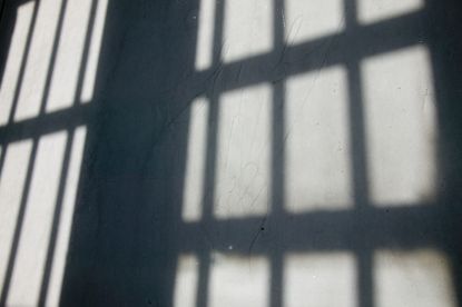 Jail cell shadows