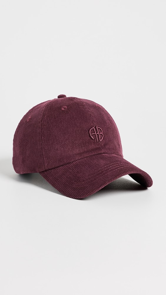 Jeremy Corduroy Baseball Cap - Fig