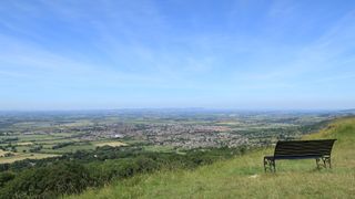 best walks in the Cotswolds: view from Cleeve Common