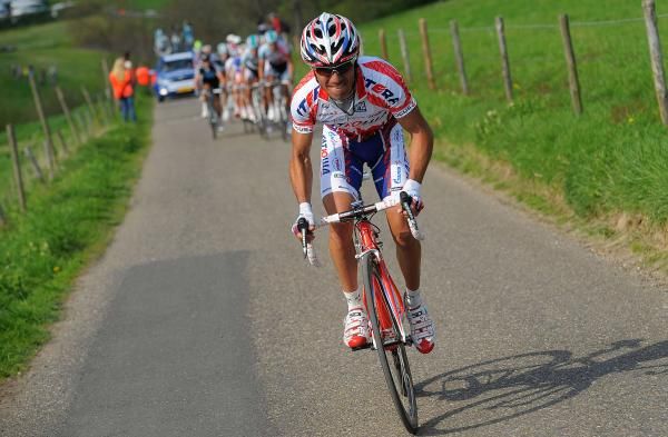 Amstel Gold Race: Joaquim Rodriguez (Katusha) couldn't break Philippe Gilbert.