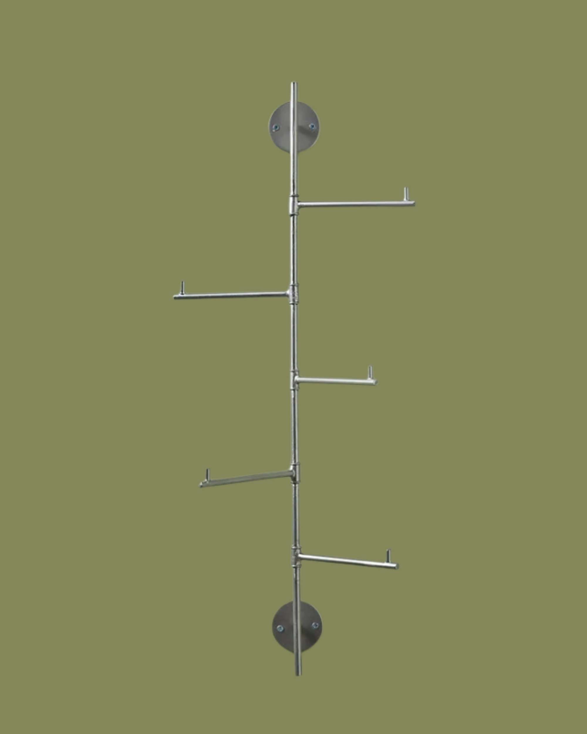 Swivel Coat Rack Tree - Silver