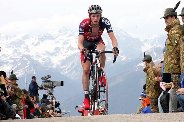 Jurgen Van Den Broeck (Silence - Lotto) is a good time trialer and a good climber, which helped on na day like today.