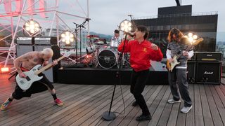 Red Hot Chili Peppers perform on Jimmy Kimmel Live!