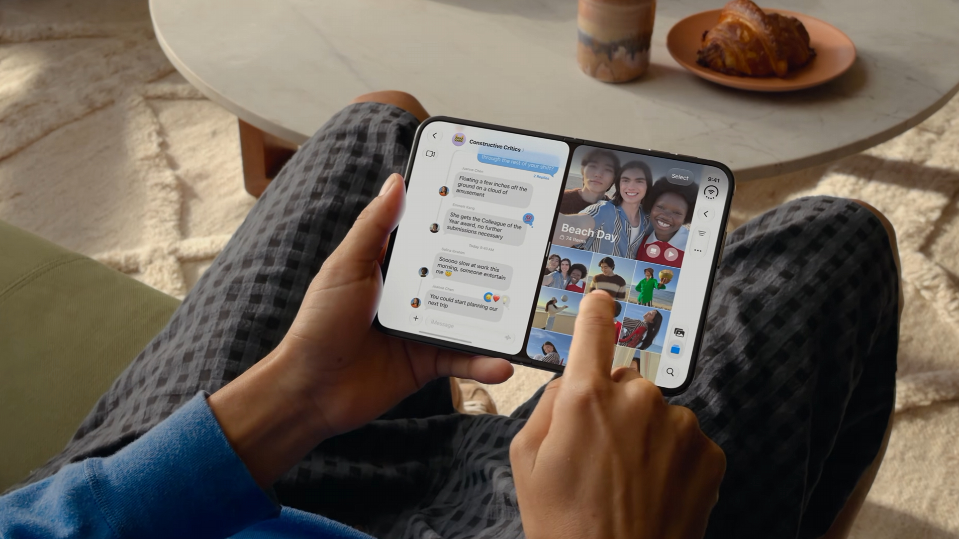 Screenshot from Apple's September 2026 event