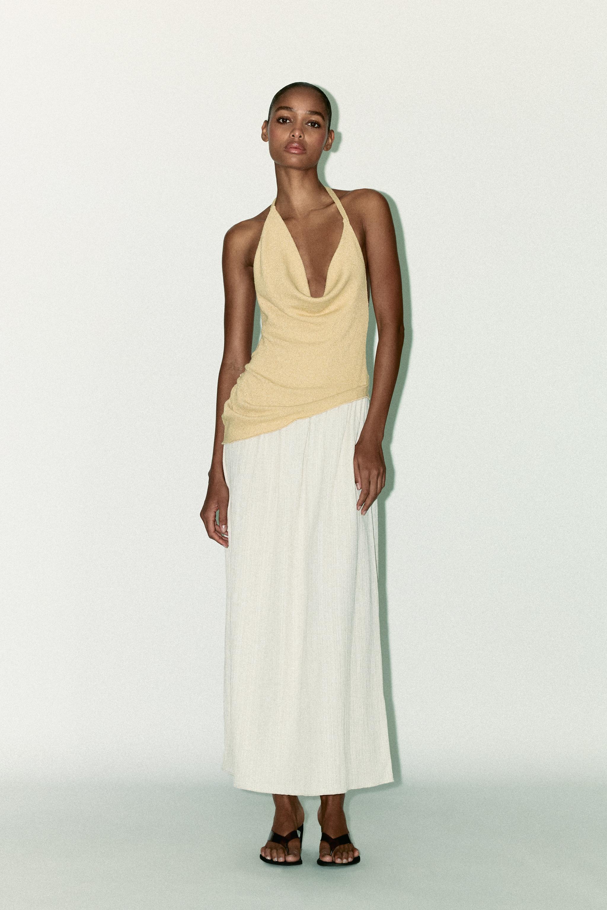 Combination Halter Dress