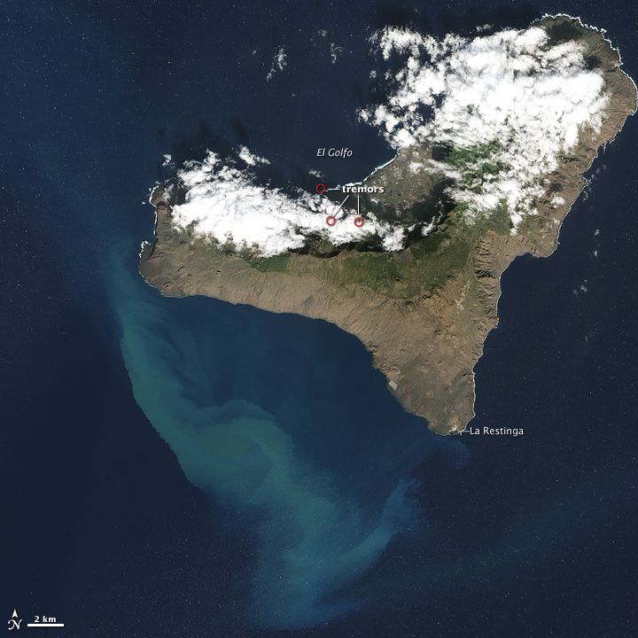 El Hierro tremors