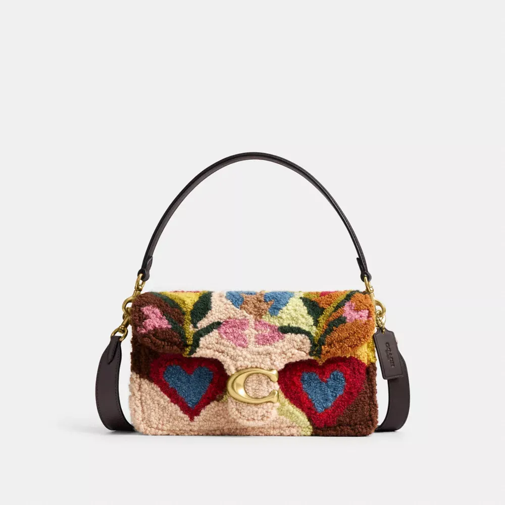 Tabby Shoulder Bag 26 With American Craft Inlay