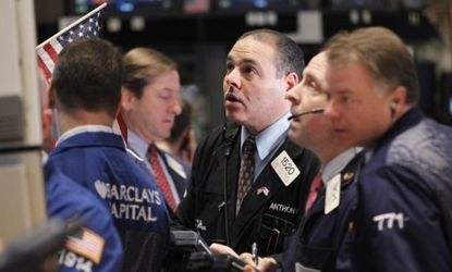 Traders on the floor of the New York Stock Exchange: The Dow Jones Industrial Average has surprisingly climbed 19 percent since October.